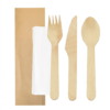 SET 4/1 couteau / fourchette / cuillère / serviette