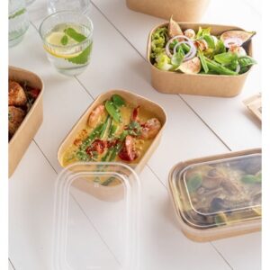 Barquettes carton renforcé et couvercles